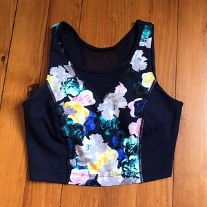 Old Navy Floral Sports Bra/Top